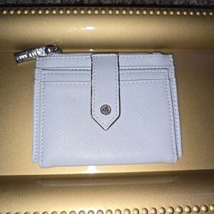Elegant Light Blue Card Holder By Anne Klein
